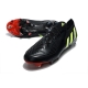 Adidas Low Cut Predator Edge.1 Firm Ground Black Green Football Boots