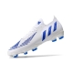 Adidas Low Cut Predator Edge.1 Firm Ground Diamond Edge - White Hi-Res Blue Football Boots