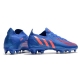 Adidas Low Cut Predator Edge.1 Firm Ground Hi Res Blue Turbo Football Boots