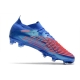 Adidas Low Cut Predator Edge.1 Firm Ground Hi Res Blue Turbo Football Boots