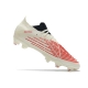 Adidas Low Cut Predator Edge.1 Firm Ground Showdown - Off White Vivid Red Gold Metallic Football Boots