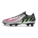 Adidas Low Cut Predator Edge.1 Firm Ground Silver Black Solar Pink Football Boots