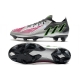 Adidas Low Cut Predator Edge.1 Firm Ground Silver Black Solar Pink Football Boots