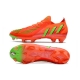 Adidas Low Cut Predator Edge.1 Firm Ground Solar Red Team Green Core Black Football Boots Adidas Low Cut Predator Edge.1 Firm Ground Solar Red Team Green Core Black Football Boots