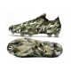 Adidas Low Cut Predator Edge.1 Firm Ground Swarovski - Focus Olive Silver Metallic Magic Lime Football Boots