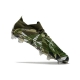 Adidas Low Cut Predator Edge.1 Firm Ground Swarovski - Focus Olive Silver Metallic Magic Lime Football Boots