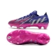 Adidas Low Cut Predator Edge.1 Firm Ground Team Collegiate Purple Silver Metallic TeamShock Pink 2 Football Boots
