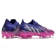 Adidas Low Cut Predator Edge.1 Firm Ground Team Collegiate Purple Silver Metallic TeamShock Pink 2 Football Boots