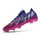 Adidas Low Cut Predator Edge.1 Firm Ground Team Collegiate Purple Silver Metallic TeamShock Pink 2 Football Boots