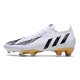 Adidas Low Cut Predator Edge.1 Firm Ground White Black Golden Football Boots