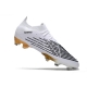 Adidas Low Cut Predator Edge.1 Firm Ground White Black Golden Football Boots