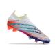 Adidas Low Cut Predator Edge.1 Firm Ground White Solar Yellow Power Blue Football Boots