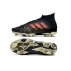 Adidas Predator 18+ Firm Ground Black Red Gold Football Boots