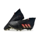 Adidas Predator 18+ Firm Ground Black Red Gold Football Boots