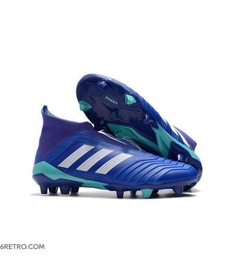 Adidas Predator 18+ Firm Ground Blue White Football Boots