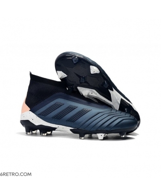 Adidas Predator 18+ Firm Ground Cyan Black Football Boots