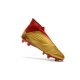 Adidas Predator 18+ Firm Ground Golden Red Football Boots