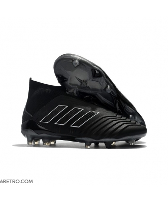 Adidas Predator 18+ Firm Ground Shadow Mode Black Football Boots