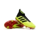 Adidas Predator 18+ Firm Ground Volt Red Black Football Boots