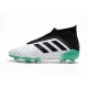 Adidas Predator 18+ Firm Ground White Green Black Football Boots Adidas Predator 18+ Firm Ground White Green Black Football Boots