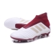 Adidas Predator 18+ Firm Ground White Red Football Boots