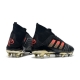 Adidas Predator 18.1 Men Firm Ground Black Red Football Boots