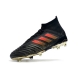 Adidas Predator 18.1 Men Firm Ground Black Red Football Boots