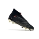 Adidas Predator 18.1 Men Firm Ground Black Red Football Boots