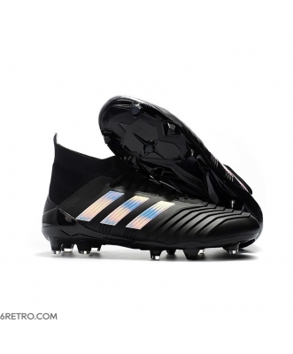 Adidas Predator 18.1 Men Firm Ground Black Silver Football Boots
