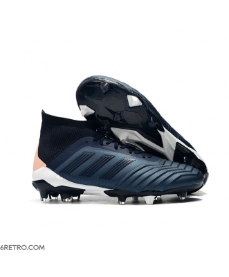 Adidas Predator 18.1 Men Firm Ground Cyan Black Football Boots