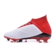 Adidas Predator 18.1 Men Firm Ground White Blacek Red Football Boots