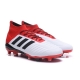 Adidas Predator 18.1 Men Firm Ground White Blacek Red Football Boots