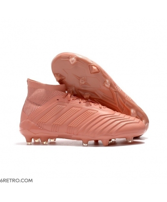 Adidas Predator 18.1 Men Firm Ground in Pink Football Boots