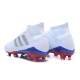 Adidas Predator 18.1 Men Telstar Firm Ground White Silver Red Blue Football Boots