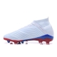 Adidas Predator 18.1 Men Telstar Firm Ground White Silver Red Blue Football Boots