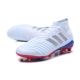 Adidas Predator 18.1 Men Telstar Firm Ground White Silver Red Blue Football Boots