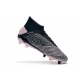 Adidas Predator 19+ Firm Ground Black Silver Grey Football Boots