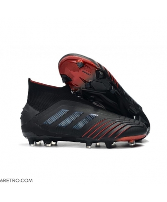 Adidas Predator 19+ Firm Ground Firm Ground - Archetic Black Red Football Boots