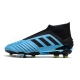 Adidas Predator 19+ Firm Ground Firm Ground - Bright Cyan Black Football Boots