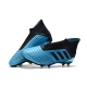 Adidas Predator 19+ Firm Ground Firm Ground - Bright Cyan Black Football Boots