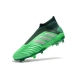 Adidas Predator 19+ Firm Ground Firm Ground - Green Silver Football Boots