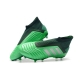 Adidas Predator 19+ Firm Ground Firm Ground - Green Silver Football Boots