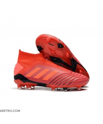 Adidas Predator 19+ Firm Ground Firm Ground - Red Football Boots