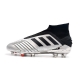 Adidas Predator 19+ Firm Ground Firm Ground - Silver Black Football Boots