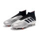 Adidas Predator 19+ Firm Ground Firm Ground - Silver Black Football Boots