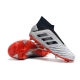 Adidas Predator 19+ Firm Ground Firm Ground - Silver Black Red Football Boots