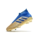 Adidas Predator 19+ Firm Ground Golden Blue Football Boots