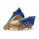 Adidas Predator 19+ Firm Ground Golden Blue Football Boots