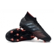 Adidas Predator 19.1 Firm Ground Black Red Football Boots