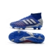 Adidas Predator 19.1 Firm Ground Blue Silver Football Boots